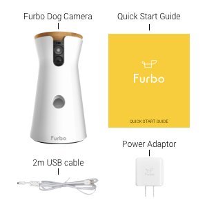 furbo dog camera inside the box